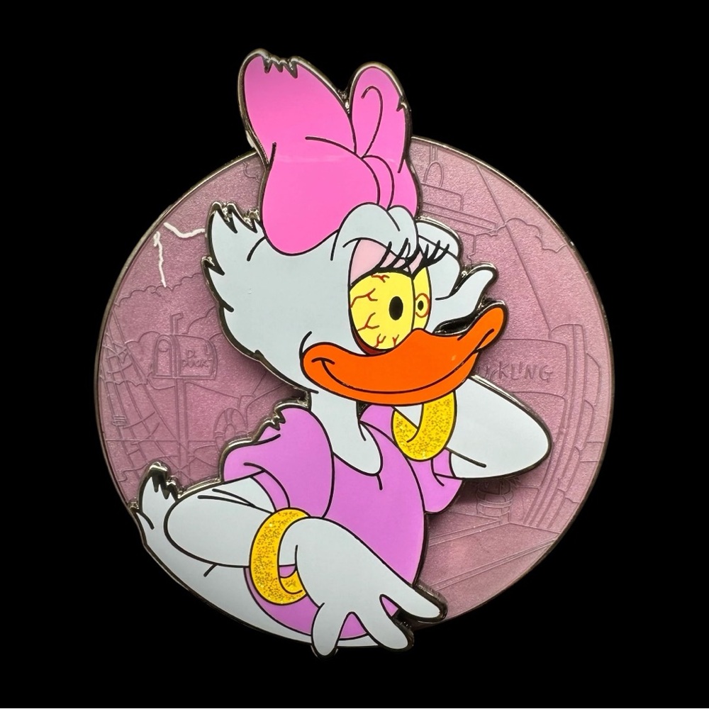 Magically Horrific™ Daisy Duck as a Werewolf Limited Edition Profile Pin